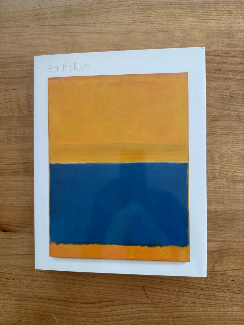 Sotheby's Contemporary Art Auction Catalog